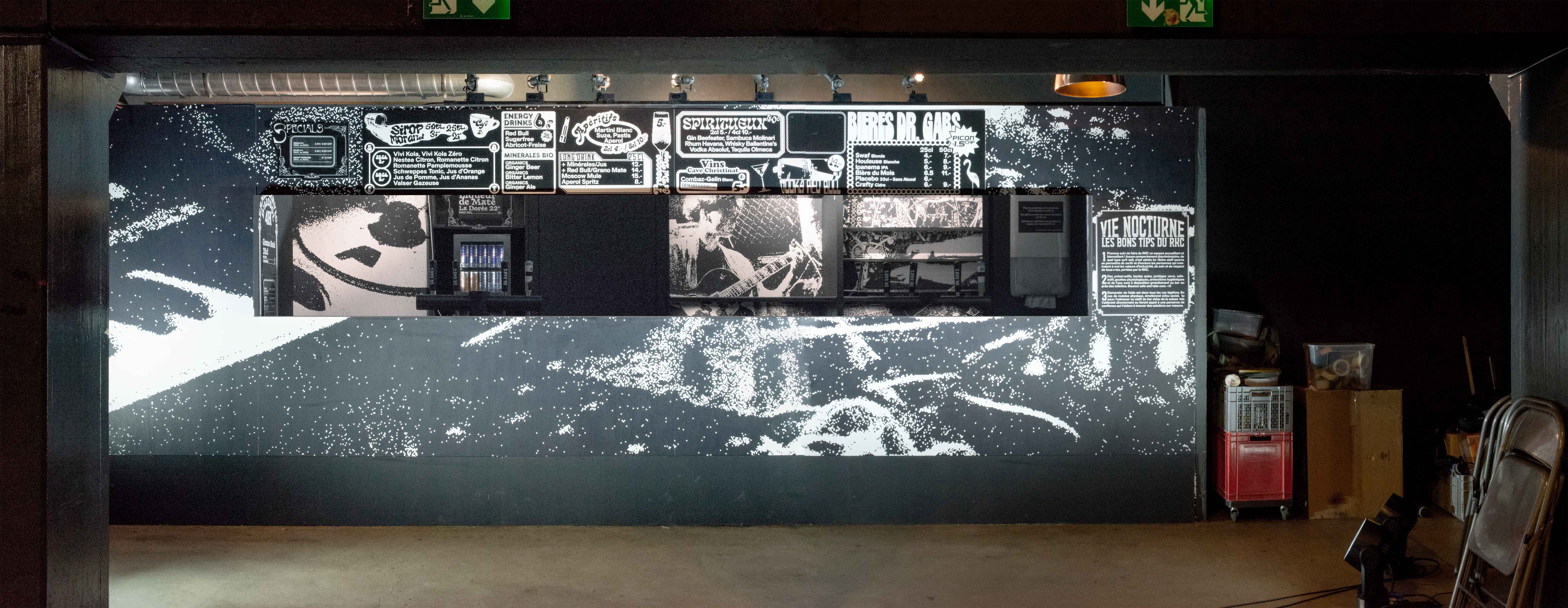 Rocking Chair bar — final design