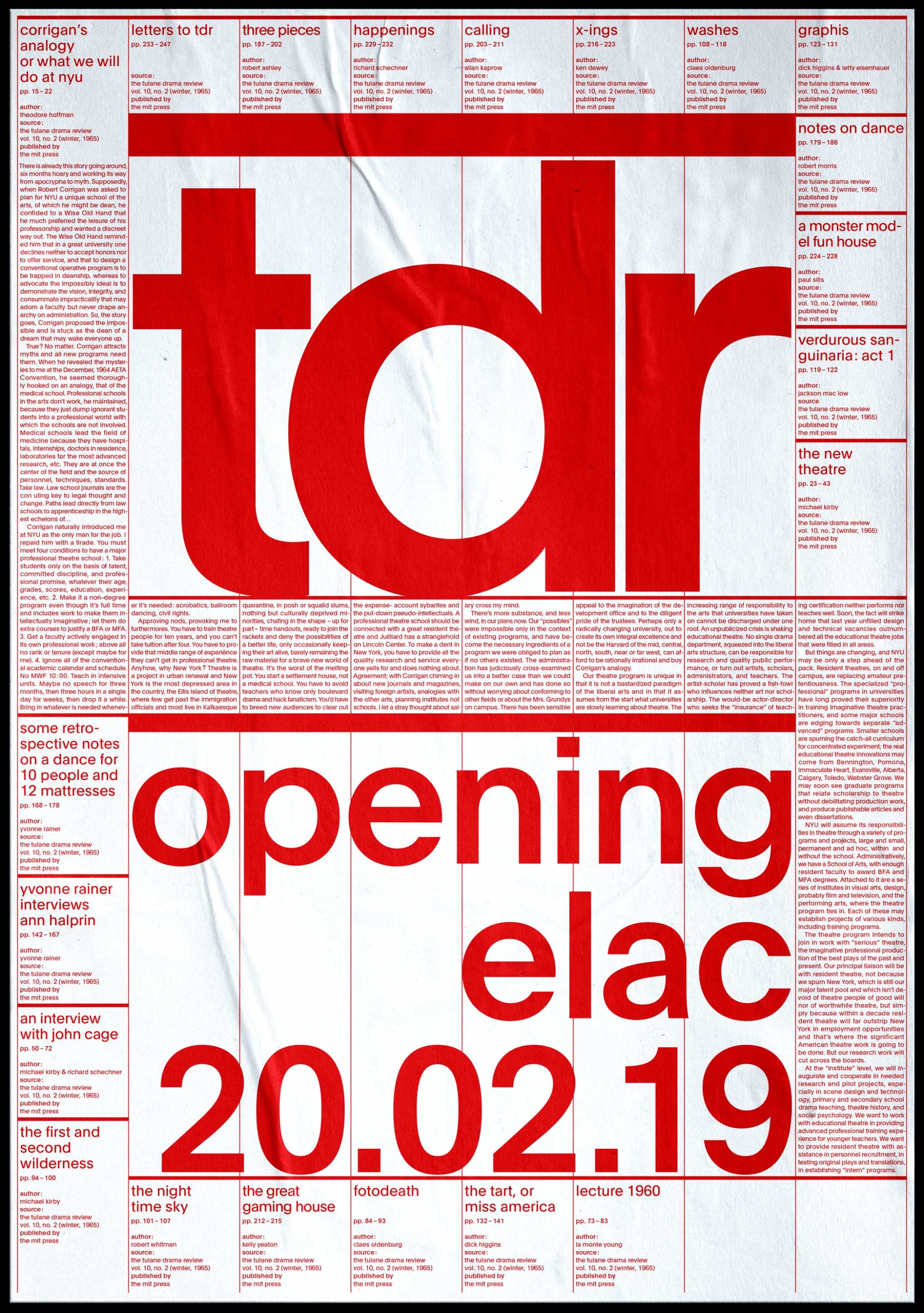TDR poster