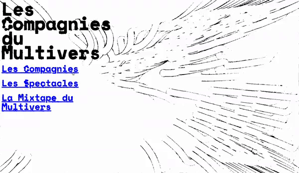 Compagnies Multivers — website preview
